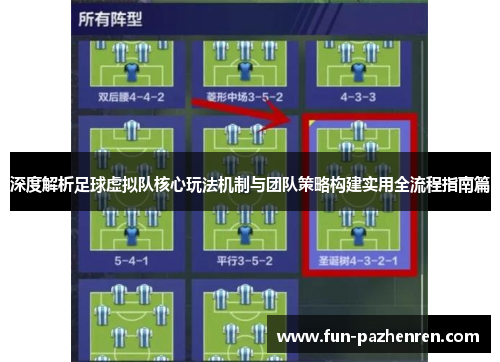 深度解析足球虚拟队核心玩法机制与团队策略构建实用全流程指南篇